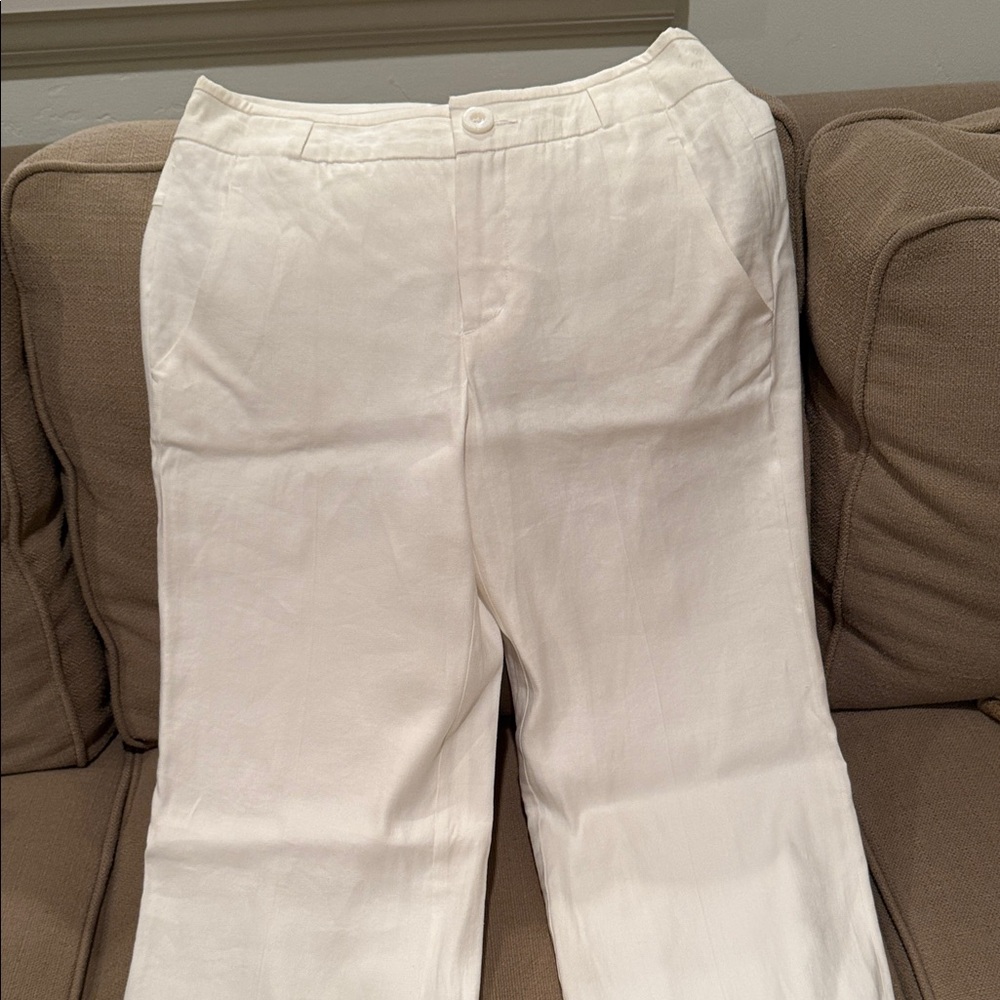 CAbi Women's Off-White Trousers